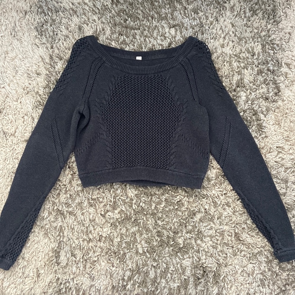 Lulu Lemon Cropped Sweater